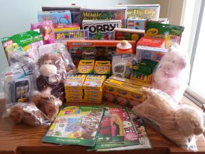 Toys donated to Mott hospital