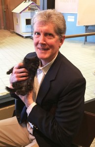Kerry Kilpatrick and kitten