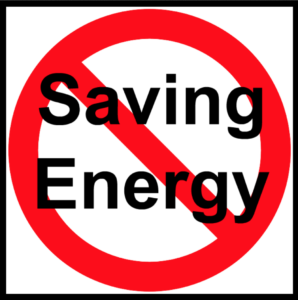 saving energy