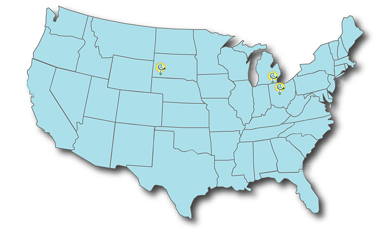 usa map of locations